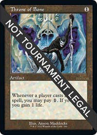 Throne of Bone (Retro Frame), 30th Anniversary Edition