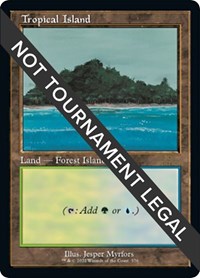 Tropical Island (Retro Frame), 30th Anniversary Edition