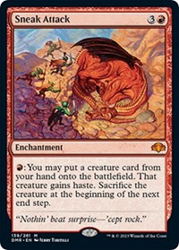 Sneak Attack, Dominaria Remastered