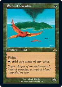 Birds of Paradise (Retro Frame), Dominaria Remastered