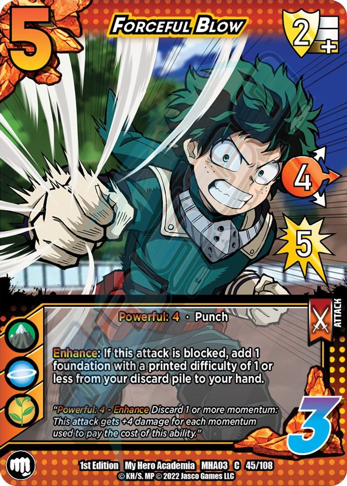 Forceful Blow, 1st-edition-normal, front