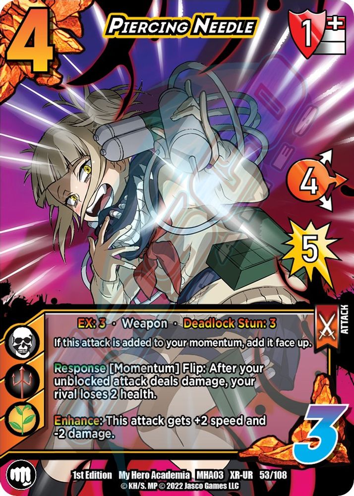 Piercing Needle (XR), 1st-edition-foil, front
