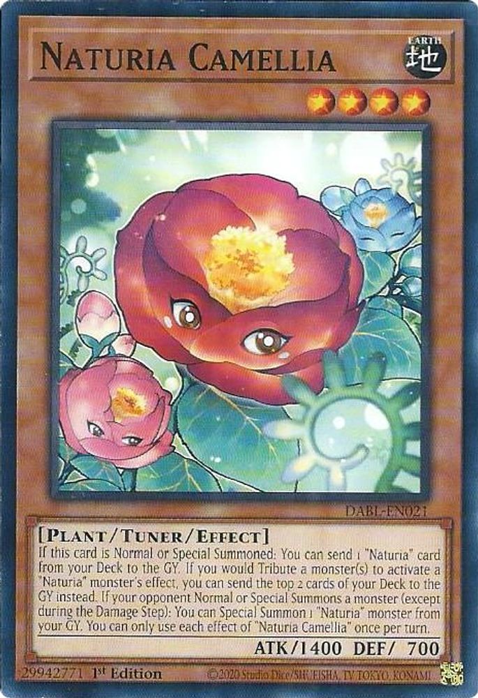 Naturia Camellia, 1st-edition, front