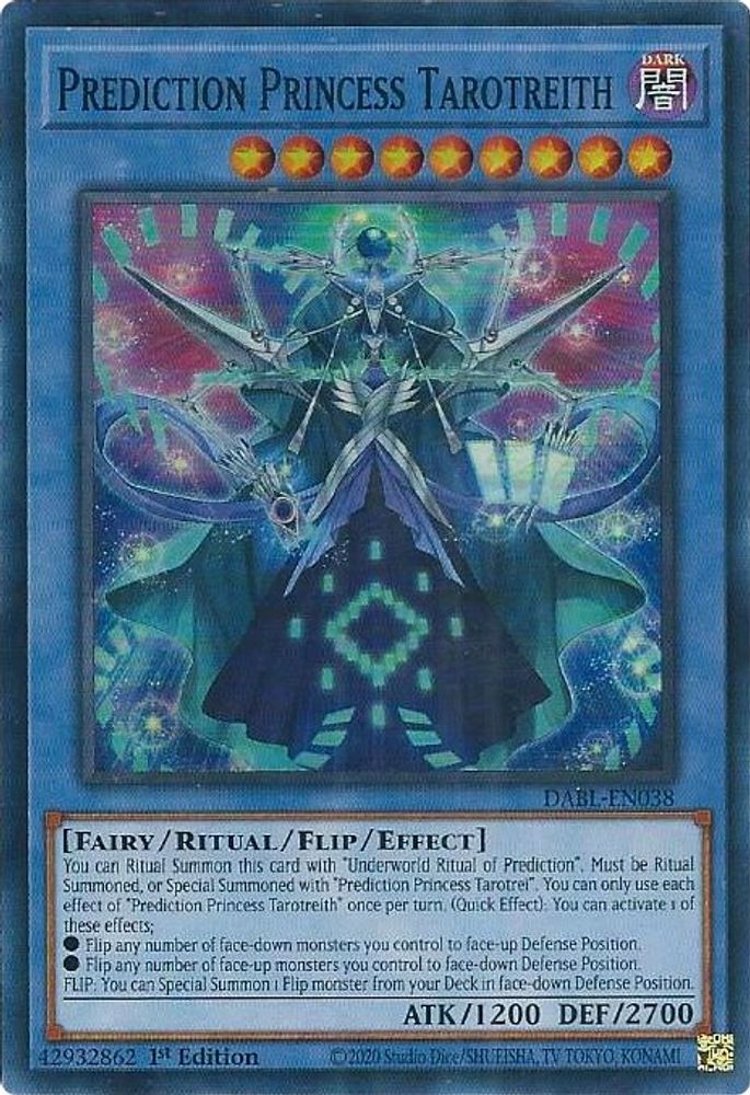 Prediction Princess Tarotreith, 1st-edition, front