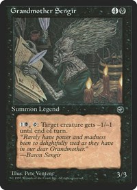 Grandmother Sengir, Homelands