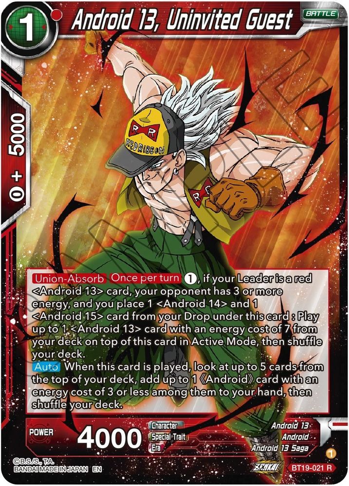 Android 13, Uninvited Guest, Standard, front