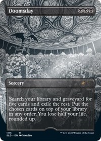 Doomsday (Borderless) (Foil Etched), Secret Lair Drop Series