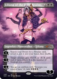 Liliana of the Dark Realms (Borderless), Secret Lair Drop Series