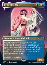 Reflector Mage (Borderless), Secret Lair Drop Series