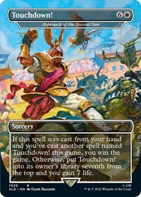 Touchdown! - Approach of the Second Sun (Borderless), Secret Lair Drop Series