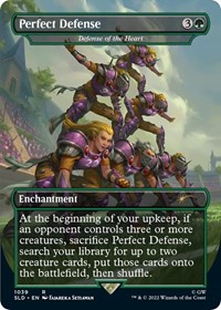 Perfect Defense - Defense of the Heart (Borderless), Secret Lair Drop Series