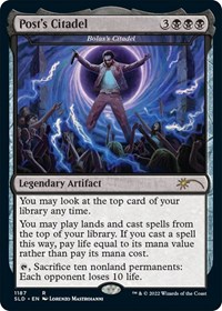 Post's Citadel - Bolas's Citadel (Post Malone), Secret Lair Drop Series