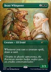 Beast Whisperer (Borderless), Secret Lair Drop Series