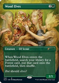 Wood Elves (1101), Secret Lair Drop Series
