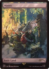 Wastes (705) - Full Art, Secret Lair Drop Series