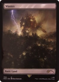 Wastes (704) - Full Art, Secret Lair Drop Series