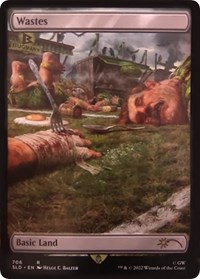 Wastes (706) - Full Art, Secret Lair Drop Series
