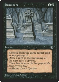 Headstone, Homelands