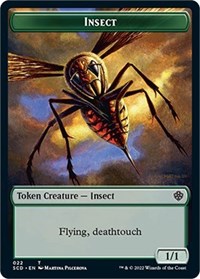 Insect // Soldier Double-Sided Token, Starter Commander Decks