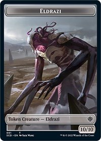 Eldrazi // Soldier Double-Sided Token, Starter Commander Decks