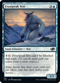 Frostpeak Yeti, Jumpstart 2022