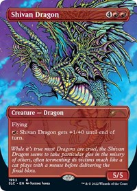 Shivan Dragon, Secret Lair Countdown Kit