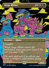 Siege Rhino, Secret Lair Countdown Kit