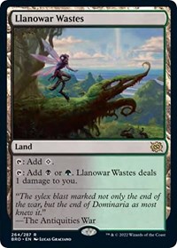 Llanowar Wastes, The Brothers' War