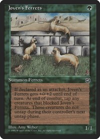 Joven's Ferrets, Homelands