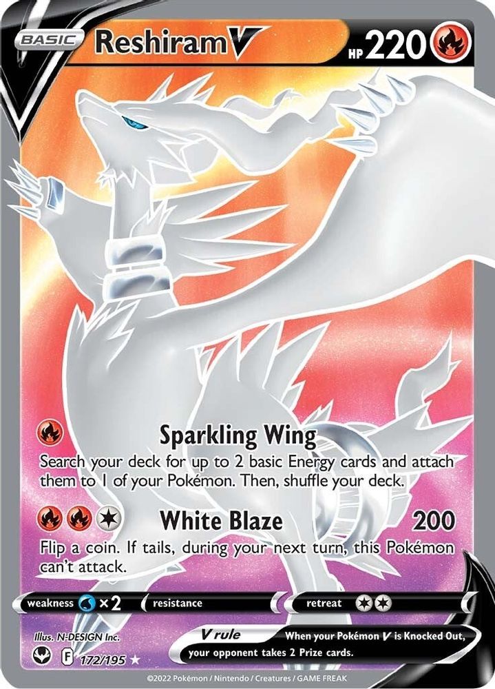 Reshiram V (Full Art)