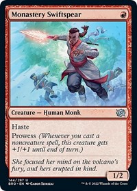 Monastery Swiftspear, The Brothers' War