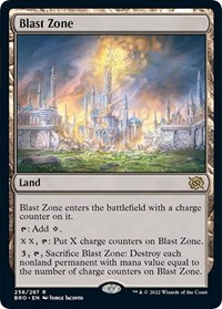 Blast Zone, The Brothers' War