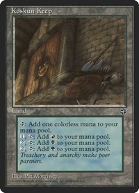 Koskun Keep, Homelands