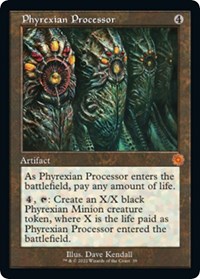 Phyrexian Processor, The Brothers' War: Retro Frame Artifacts