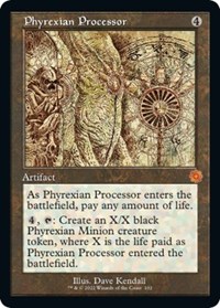 Phyrexian Processor (Schematic), The Brothers' War: Retro Frame Artifacts