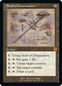 Staff of Domination (Schematic), The Brothers' War: Retro Frame Artifacts
