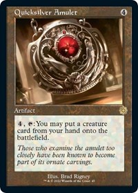 Quicksilver Amulet, The Brothers' War: Retro Frame Artifacts