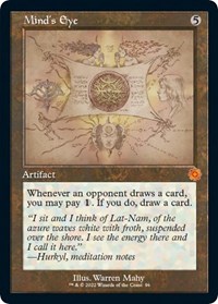Mind's Eye (Schematic), The Brothers' War: Retro Frame Artifacts