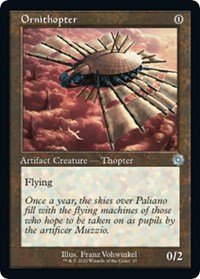Ornithopter, The Brothers' War: Retro Frame Artifacts
