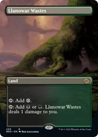 Llanowar Wastes (Borderless), The Brothers' War