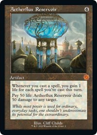 Aetherflux Reservoir, The Brothers' War: Retro Frame Artifacts