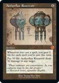 Aetherflux Reservoir (Schematic), The Brothers' War: Retro Frame Artifacts