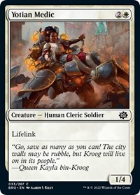 Yotian Medic, The Brothers' War