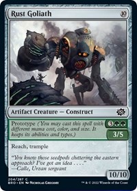 Rust Goliath, The Brothers' War