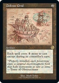 Defense Grid (Schematic), The Brothers' War: Retro Frame Artifacts