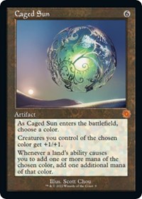 Caged Sun, The Brothers' War: Retro Frame Artifacts