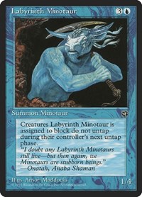 Labyrinth Minotaur, Homelands