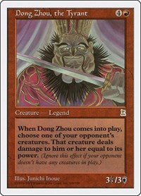 Dong Zhou, the Tyrant, Portal Three Kingdoms