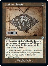 Mishra's Bauble (Schematic) (Serial Numbered), The Brothers' War: Retro Frame Artifacts