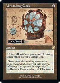 Unwinding Clock (Schematic) (Serial Numbered), The Brothers' War: Retro Frame Artifacts